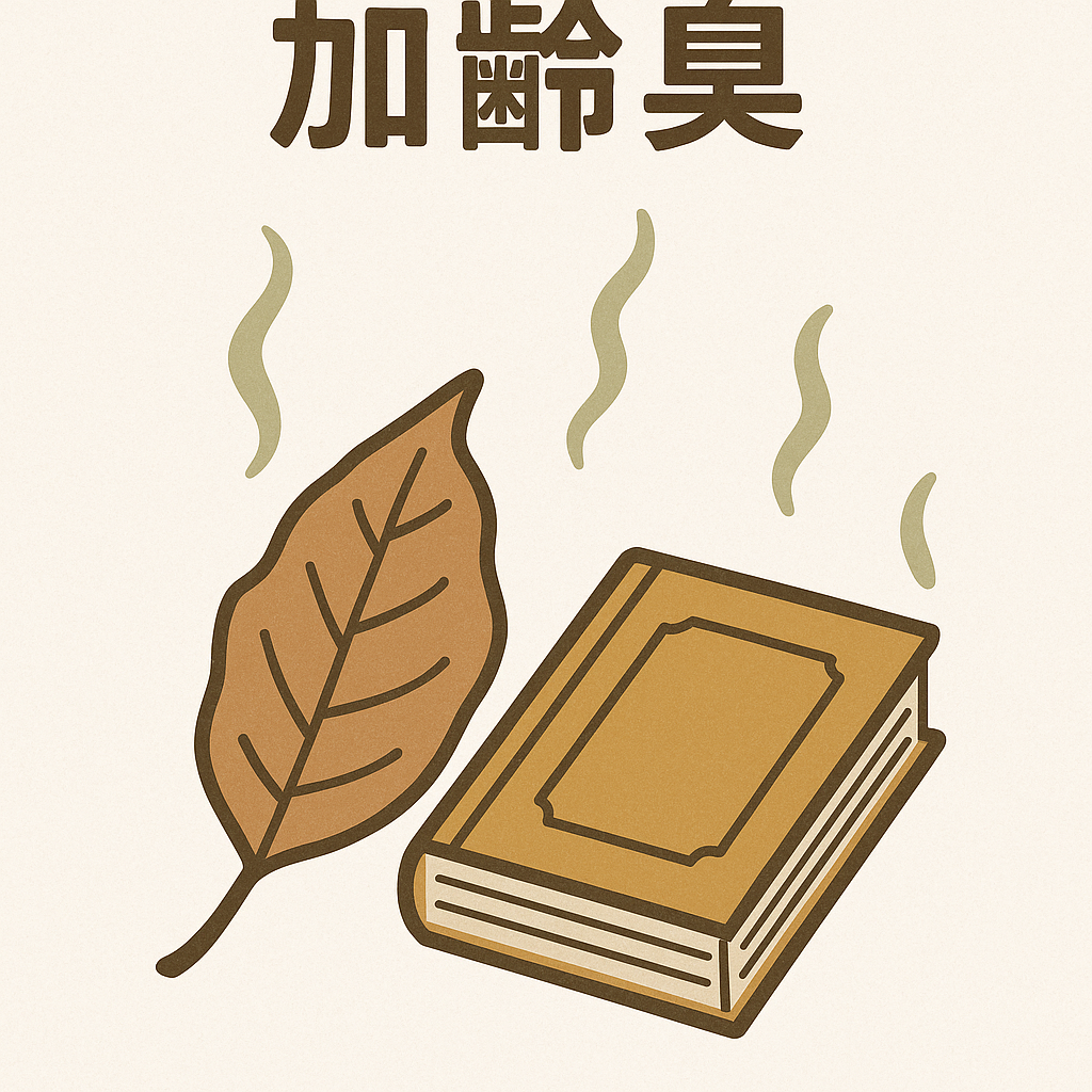 加齢臭のイラスト