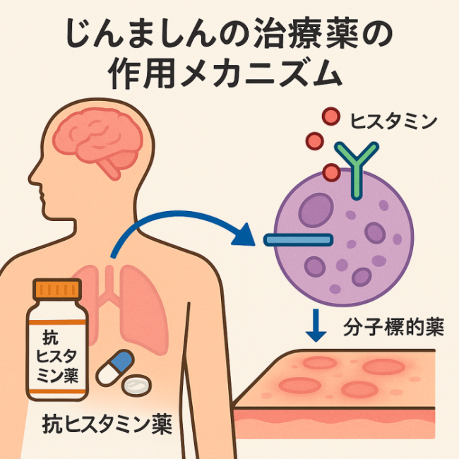 治療薬のイメージイラスト